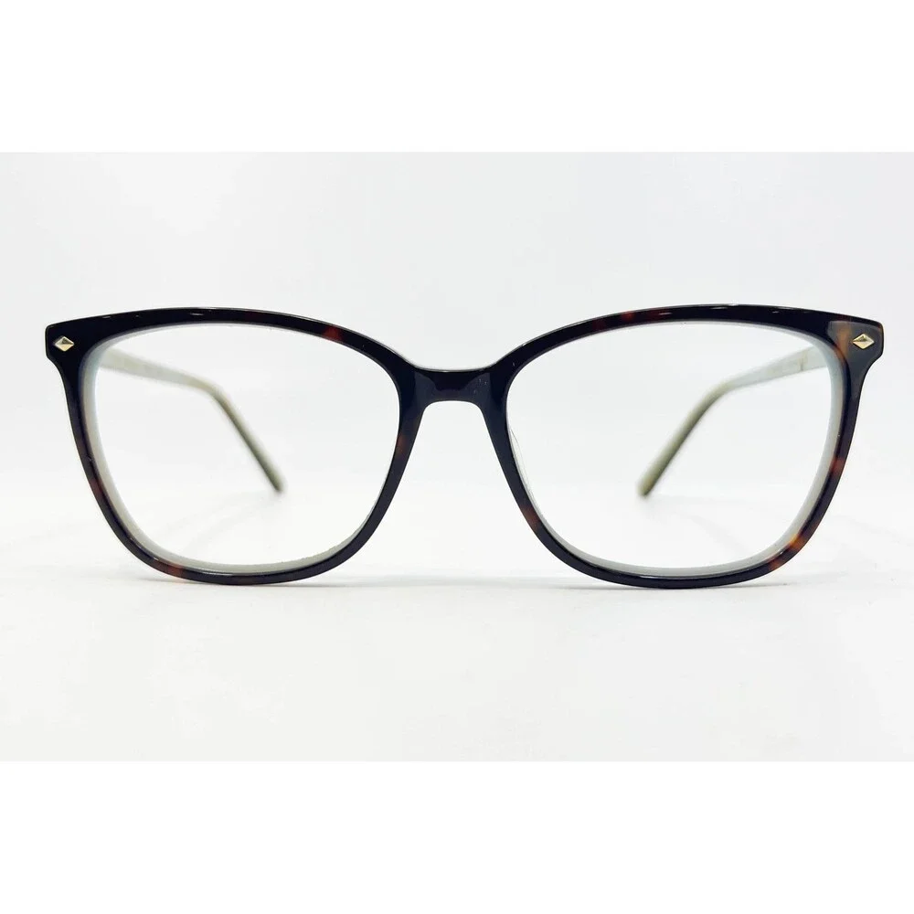 Via Spiga Eyeglasses Womens Brown Tortoise Square 350-S 550 135mm
